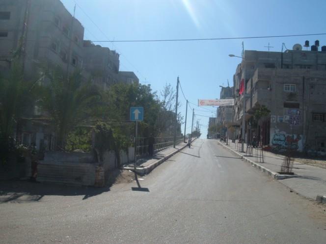 أحد شوارع حي الشيخ ر وان يو ح