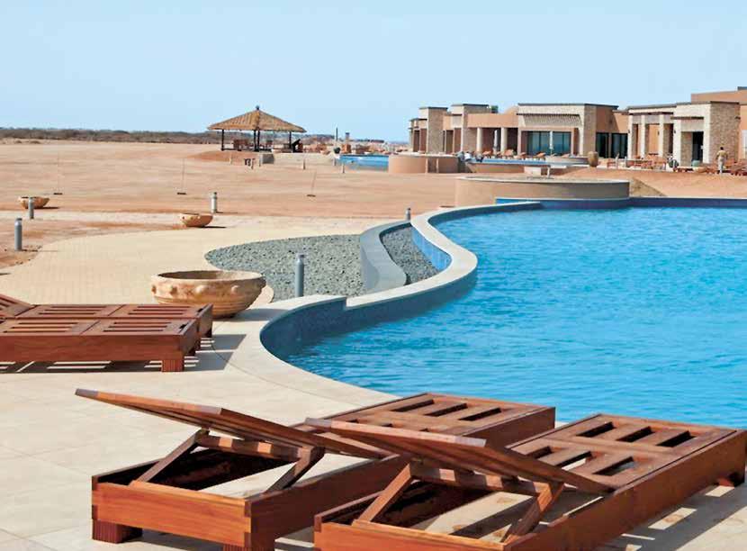 AnnuaL Report 2013 QDVC DAHLAK ISLAND RESORT, ERITREA This project is the first one taken over by the client, in 2010 for the first phase and in 2011 for the second phase.