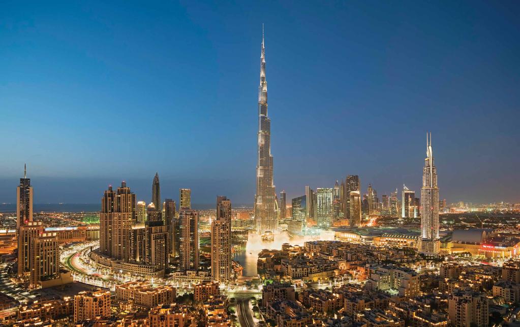DOWNTOWN DUBAI إعمار العقارية Downtown Dubai, Emaar s flagship development, is a mixed-use, 500-acre project, and boasts world-class assets including commercial, residential, hospitality,