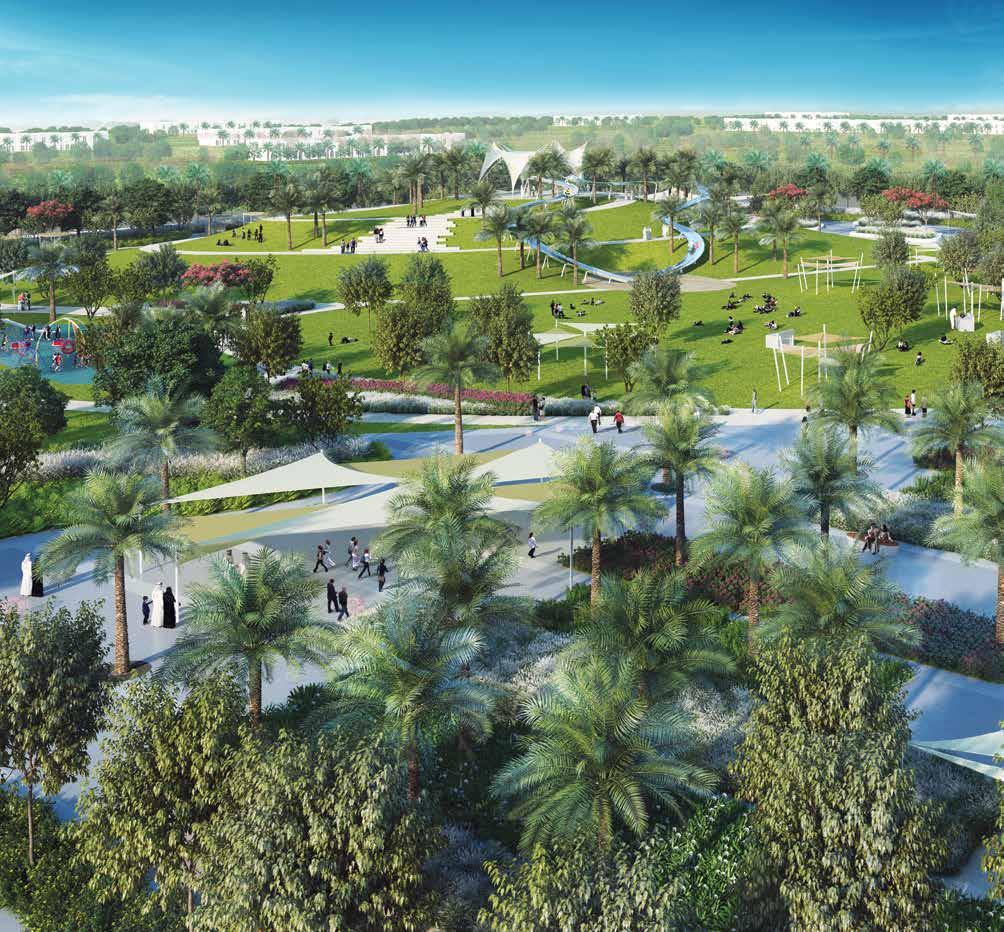 Situated in the Al Tay suburb, Nasma Residences is an idyllic community, complete with every amenity you could ever need; from large public parks and shops, to a school, right on site.