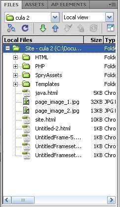 Use the Files panel to view and manage the files on your Dreamweaver site. رؼا اداسج ا فاخ ف لؼه.