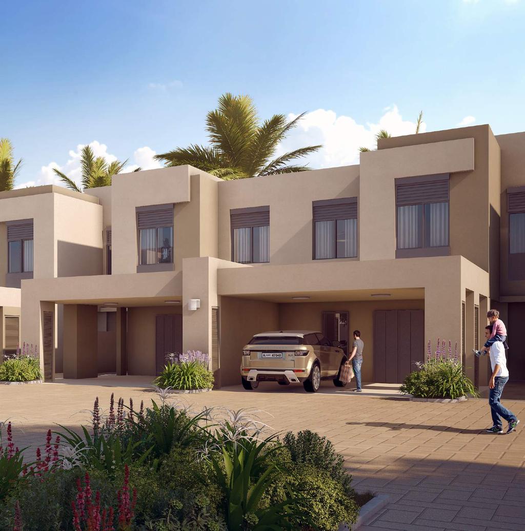 SAFI TOWNHOUSES 4 BEDROOM + MAID S TYPE 13 - STYLE C - END UNIT AREA MIN (SQ.FT) MAX (SQ.FT) TOTAL BUILT-UP AREA 2422.