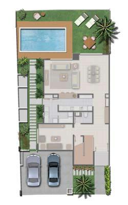 Floor Plans - Villa 2 EXTERNAL LAYOUT التصميم