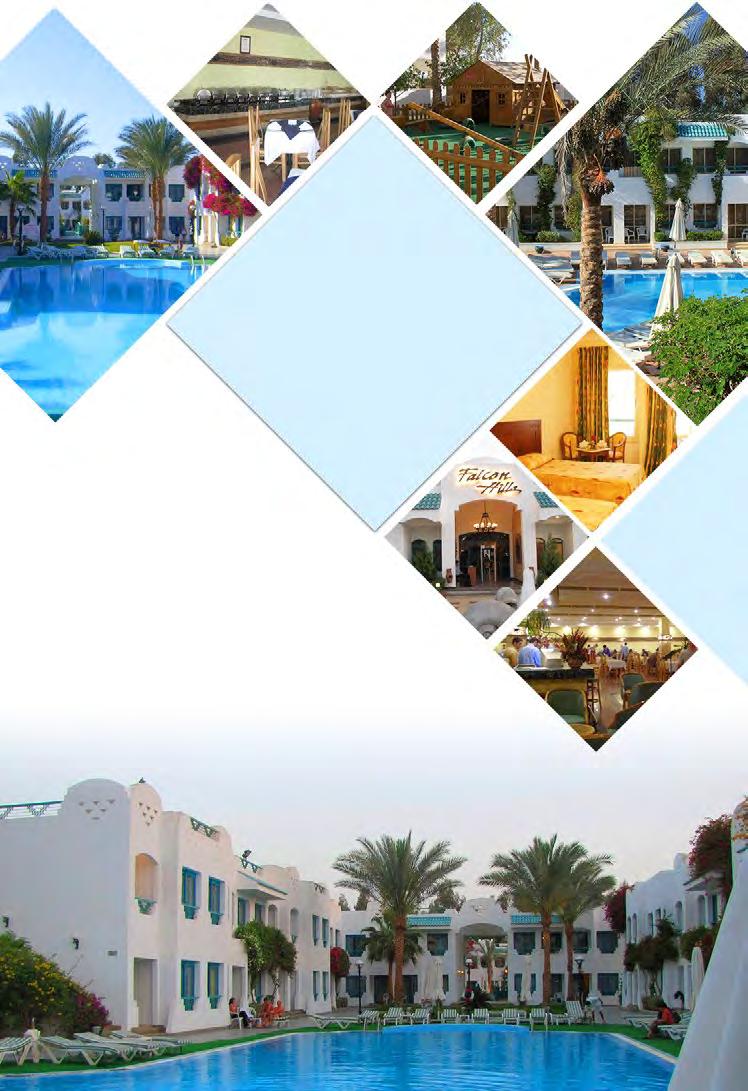 Falcon Hills فندق فالكون هيلز - الهضبة Sharm El Sheikh 4 Days 3 Nights Per Person in Double Room Half Board Basis 4 أيام / 3