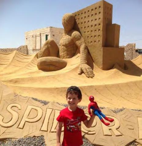 The museum is one of tourist attractions in Hurghada, where the sand sculptures featuring attractive, where international