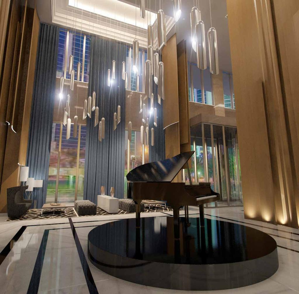 LUXURY FACILITIES... PERFECT EXPERIENCE Al Shahed Tower was designed to simulate the luxurious modern life.