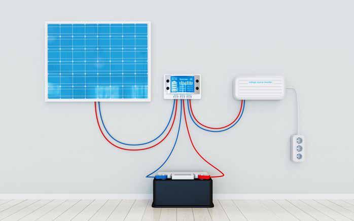 Most Off-Grid systems benefit from the installation of more than one renewable energy generator and may include Wind and/or Hydro power. A gas generator is often employed for emergency backup power.