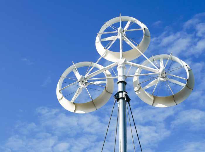 company is in line with the global development in introduction of the latest designs of wind turbines of high capacity and small sizes and the reduction of nuisances and appropriate prices compared