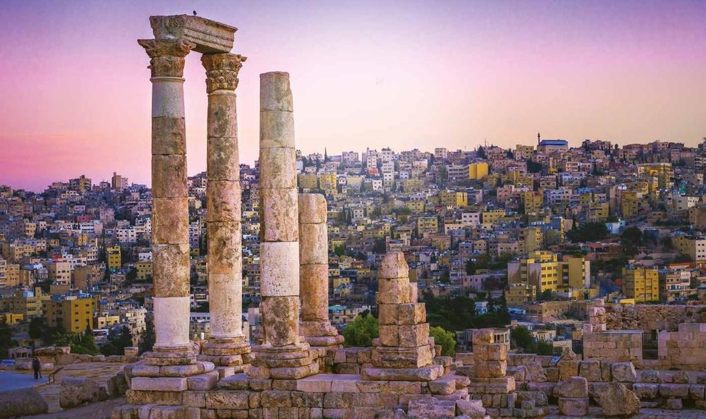 The beating heart and capital of the Hashemite Kingdom of Jordan, Amman is a city that is witnessing rapid growth.
