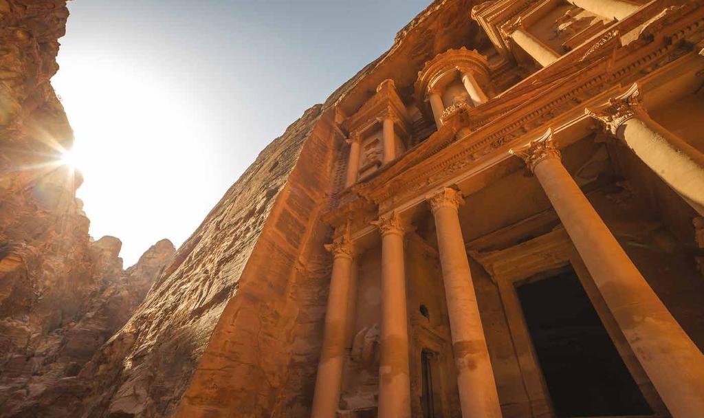 Jordan األردن Jordan, one of the most touristic destinations in the region, a land of wonders and a wanderer s treasure, has always fascinated people from all over the world and has given neighboring