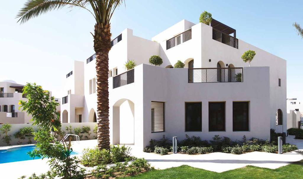 Saraya Aqaba features a selection of opulent villas with sizes starting from 350 square meters.