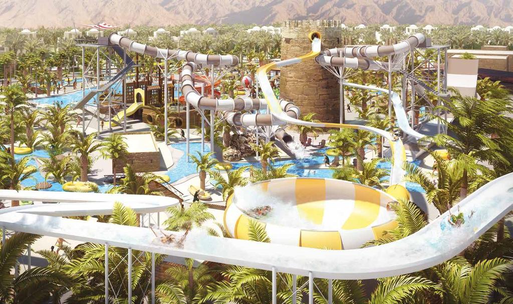 Saraya Aqaba offers adventure lovers the first themed water park in Aqaba.