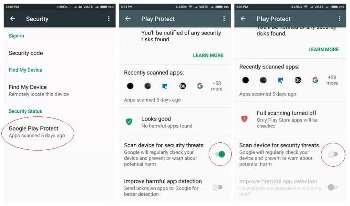 -٩ تفعيل خاصية : Google play protect خلل الشهر الماضية أظنشأت شركة غوغل Google خاصية جديدة لمستخدمين ظنظام التشغيل Android و تعتبر هذه الخاصية متطورة بالمقارظنة مع أظنظمة تشغيل اخرى.