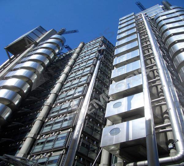 شكل )4( مبنى شركة )Lloyds( في )لندن( https://en.wikipedia.