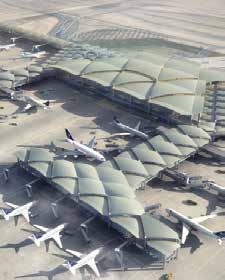 Type of Project: Aerospace Client: Riyadh Airport Expansion JV Project Manager: AECOM Architect: Gensler Engineer: Louis Berger ABHA AIRPORT TERMINAL ABHA, SAUDI ARABIA LEED PRE-CERTIFIED GOLD