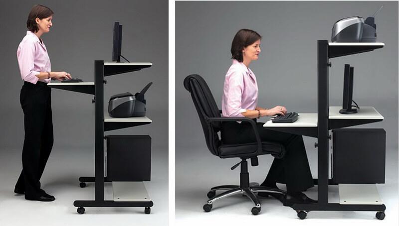 SCIENTIFIC DETERMINANTS OF SPACE: المحددات العلمية بالفضاء: Work stations with stand up capability would increase workers well-being