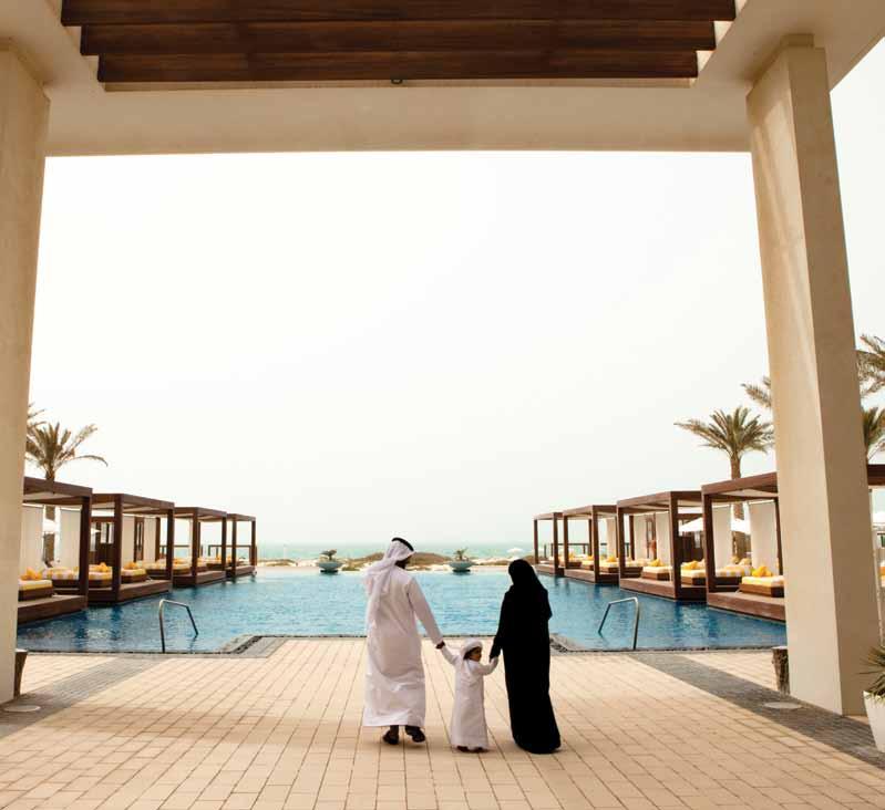 A haven of exclusivity ملاذ لكل ما هو اسستشناءي These Mediterranean-styled villas are the latest addition to the growing Saadiyat Beach Villas community.