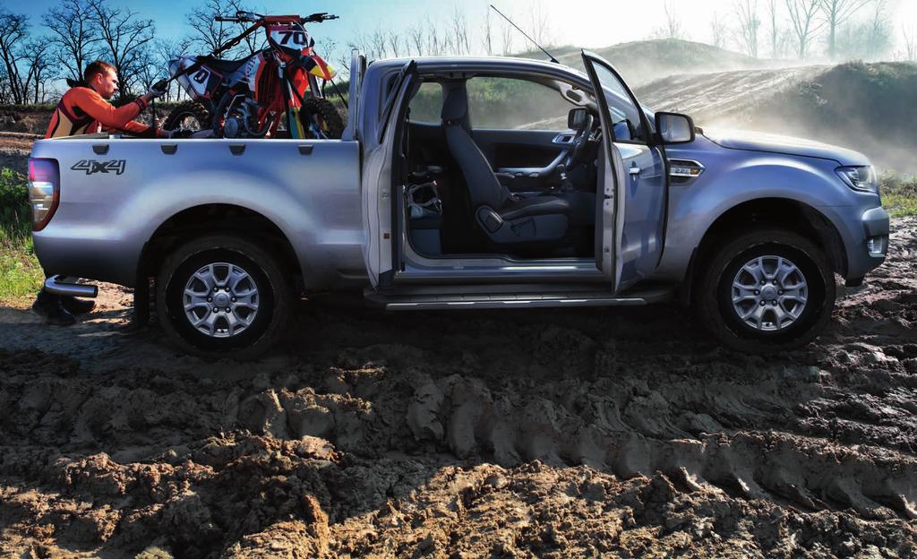 Brains meet brawn Packed with Ford s most ingenious technologies, the RANGER has set a new benchmark in the tough pickup truck category. Do more. Wherever the job finds you.