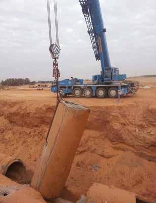 Value of project Pipe repair Riyadh Dammam SWCC