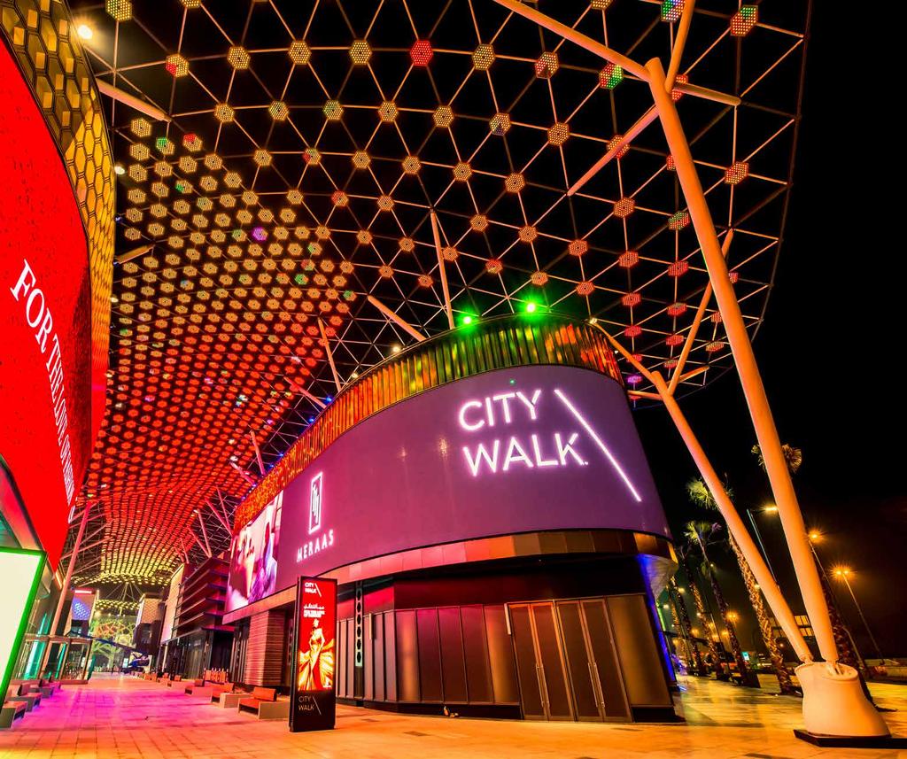 RETAIL AT CITY WALK the retail component at CIty WAlk is set to comprise over 00 tenants.
