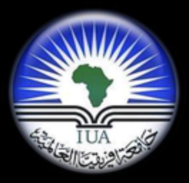 جامعة أفريقيا العالمية عمادة الدراسات العليا مركز البحوث والدراسات األفريقيا قسم
