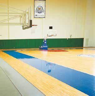 sports with ball bouncing due to strong elasticity 5 Behavior under a rolling load(nf EN 1569) Superior durability