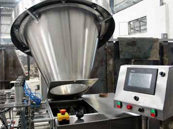 It is equipped with a stainless-steel flour sifter and pressing cylinder to prevent the dough from sticking on the belt at