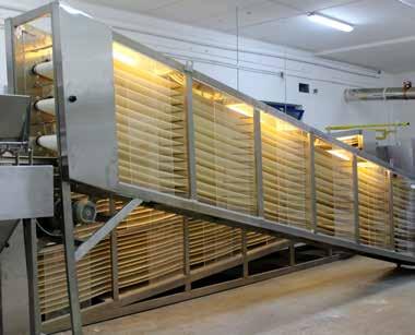 Features It consists of 7 fermentation layers with special food grade Felt Belts equipped with centering guides to the belts on track. It is relatively silent in operation.