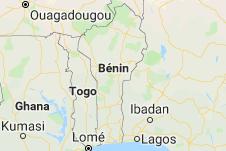 أولا: تمهيد للموقع الجغرافي لجمهورية بنين تقع جمهورية بنين في غرب قارة إفريقيا في المنطقة االستوائية بين خطي االستواء ومدار السرطان )بين المتوازيات 30 6 و 30 12 من خط العرض الشمالي وخطوط الطول 1 و 40