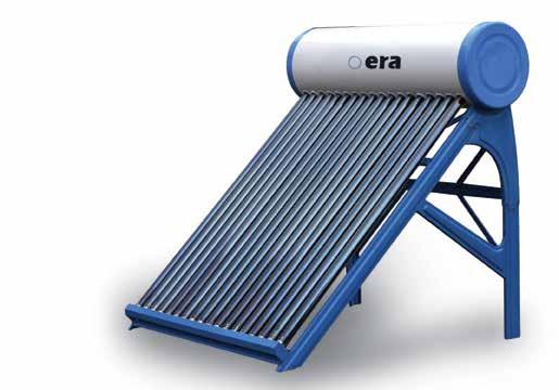 SolarHeaters The Solar Water heater from era is one of the solutions offered by the company as a domestic application.