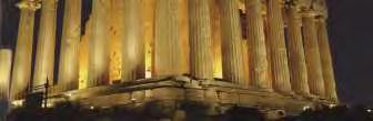 The Parthenon The Erechtheion واحد من المعابد االغريقية النادرة مسقط أفقي يوضح إضاءة Parthenon و
