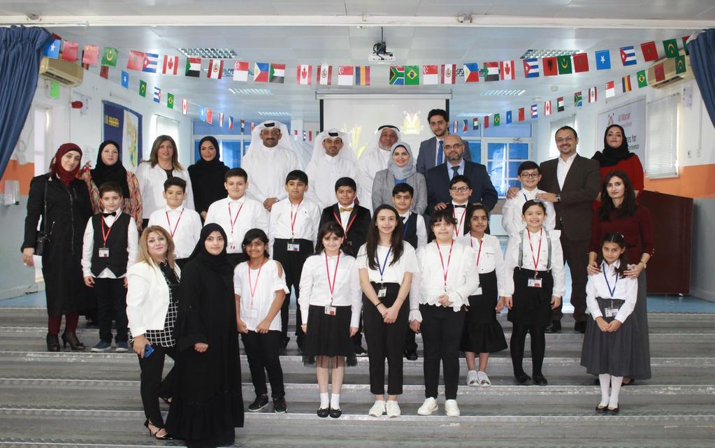 لقد كانت ردودكم إيجابي ة على االستبيان المتعل ق برسالة ورؤية المدرسة وسنتابع العمل مع ا باستمرار لتطوير المدرسة.