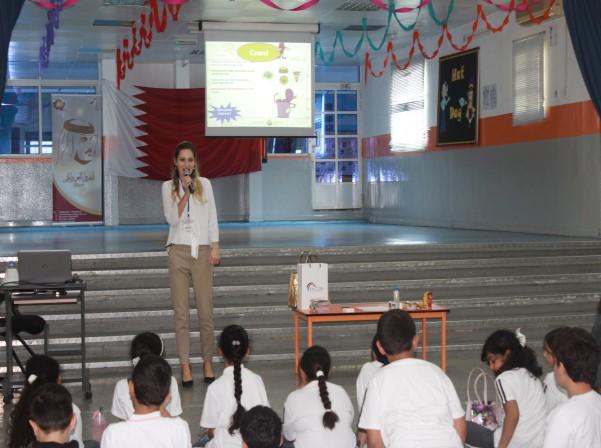 In addition, A health researcher from the health control section of Ministry of Municipality & Environment also presented a power point presentation about the