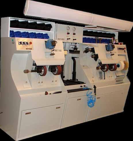ماكينة ( 240 (: Beyar هذه الماكينة أكثر شهرة فهي تدخل في صناعة األحذية وتصليحها في نفس الوقت وأيضا تدخل في صناعة الحذاء الطبي واألطراف الصناعية ومن الممكن جد ا أن تفيد البلدان التي خاضت حروب ا أو