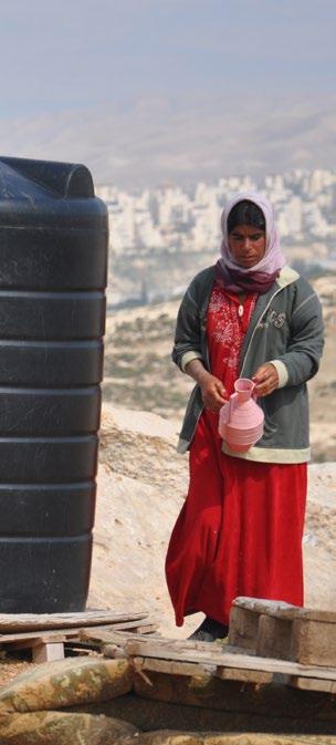 However, in specific areas such as in Al Shoka and the Swedish village in the west of Rafah governorate, women take on the role of emptying cesspits and discharging sewage outside their homes which