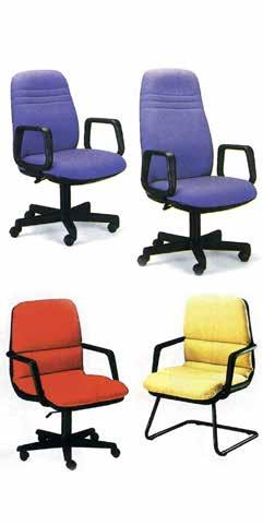 Leather High Back Chair A magnificent high back chair, adjustable height, suitable for managers.