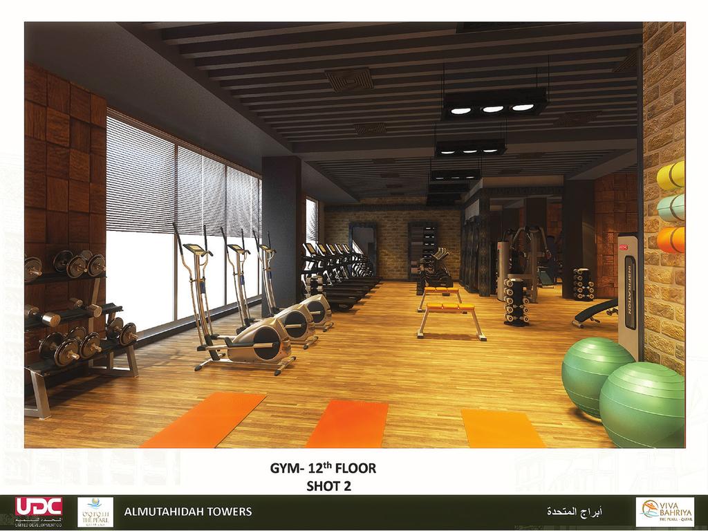 pleasure in our superbly equipped gymnasium located on the عشر من المبنى