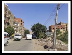 تتضمن الشوارع الصغيرة: شارع الشيخ بركات مستشفى األميرية الدلتا أبو خطير الشهيد االمام الوكيل مسجد