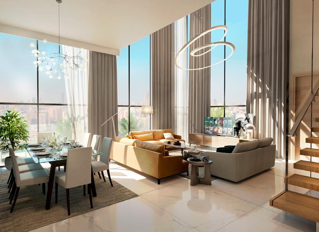 23 WeBridge Properties Al Maryah Vista 24 Penthouse Limited number of one of a kind duplex penthouses with a breath-taking view