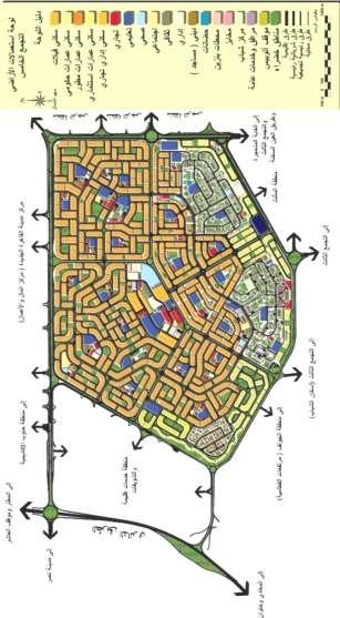 شكل )12( خريطة استعماالت أراضي التجمع الخامس المصدر: عمل الباحث بناء على الدراسة الميدانية وخريطة أساس لمدينة القاهرة الجديدة رسالة دكتوراه 2015 م.