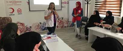 Türk Kızılay Ankara Toplum Merkezi Sosyal Uyum Programı kapsamında, Dünya Ana dil Günü etkinliği için gönüllüleri ve merkezden yararlanan çocukları bir araya gelerek sanatsal faaliyetler