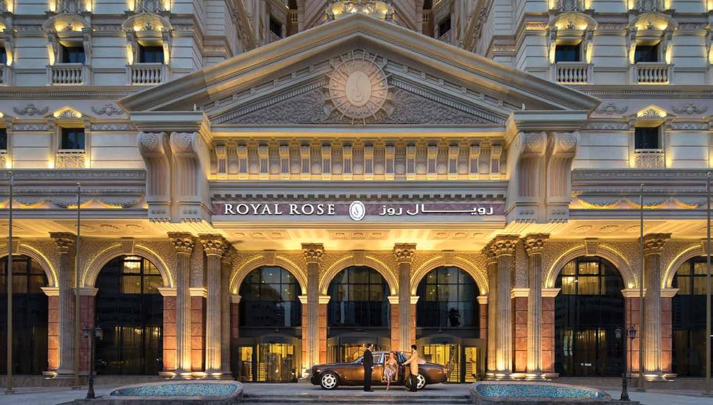 Royal Rose Hotel is the first 5-star hotel of City Seasons.