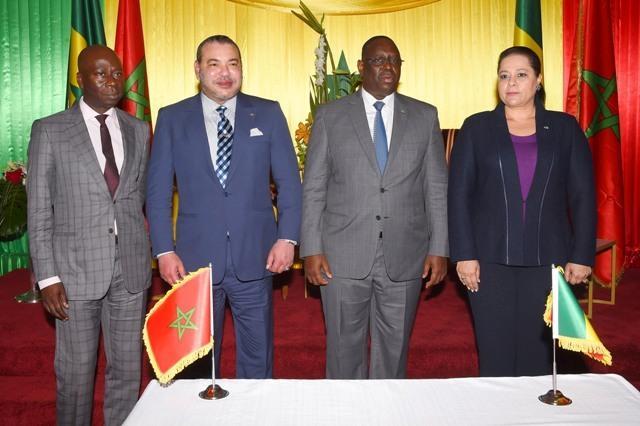 جاللة الملك والرئيس السنغالي يترأسان حفل