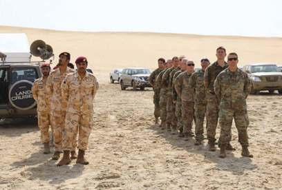 هيئة القوى البش رية بالقوات المسلحة القطري ة أجرت الق وات الخاصة المش تركة