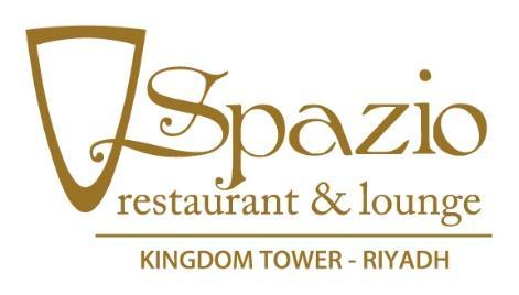 Dear valued customer, Spazio 77 is pleased to welcome you to A unique fine dining experience at the top of Riyadh For special events or reservations, please address your request to your host, we will