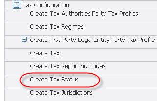 نضع اسم للTAX و العملة و نوع الضريبة و البلد ثم نضغط على و نستطيع ان ندخل لتعريف ضريبة