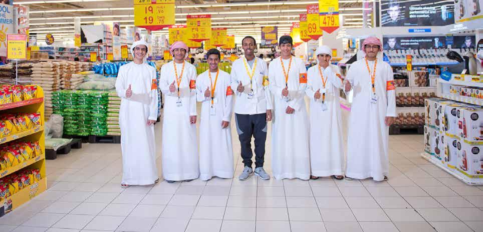 Students participating in YEStoWork are involved in specialized workshop in retail services and operations followed by two weeks of work experience as part-timers in a number of selected retail