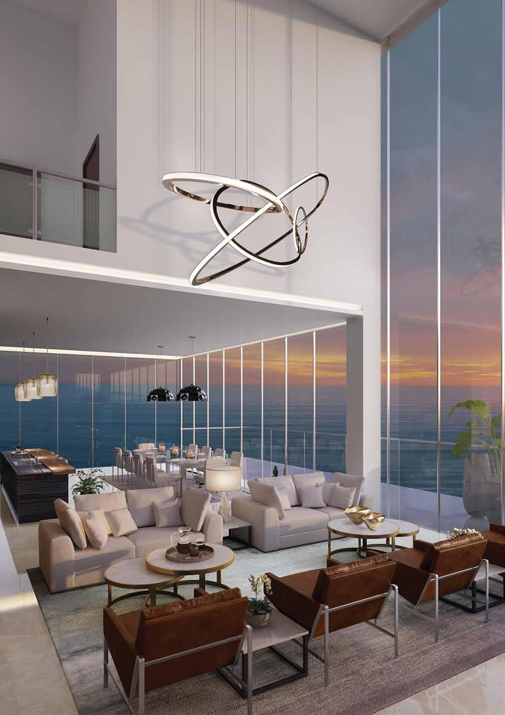 CREATED FOR HIGHER LIVING Living at 1/JBR is a luxurious experience that caters to all senses.