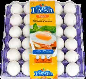 99 بيض حجم كبير )فارم فريش( 30 بيضة Farmfresh White Egg Large 30 S