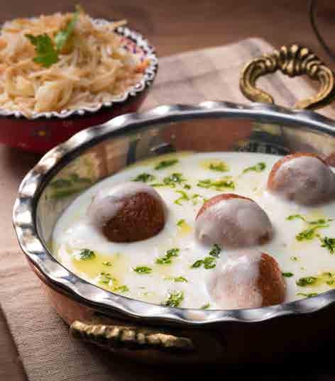 Covered with homemade dough and baked in a special earthenware dish Kibbeh with Yogurt 4.